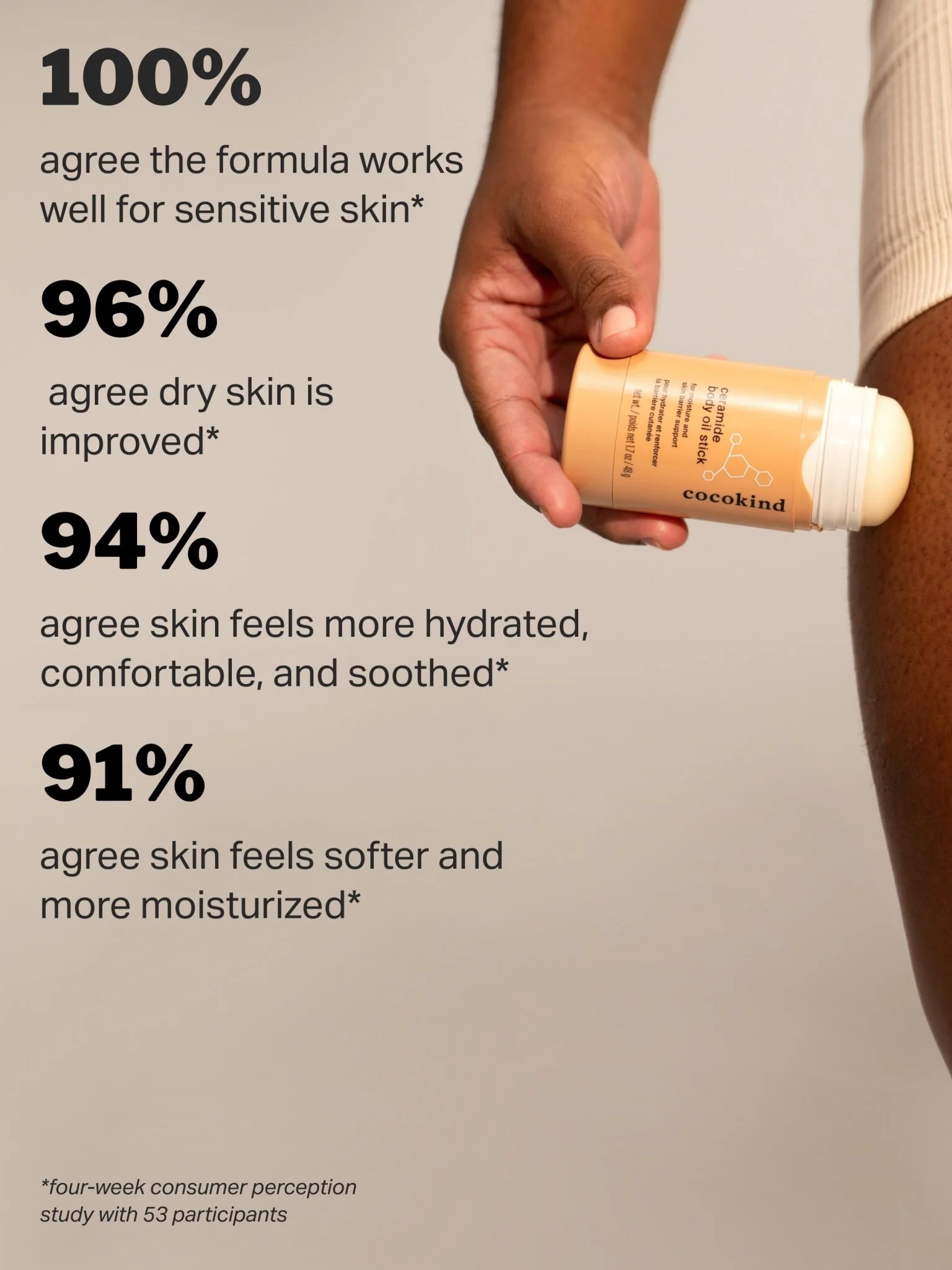 ceramide body oil stick - Image 4