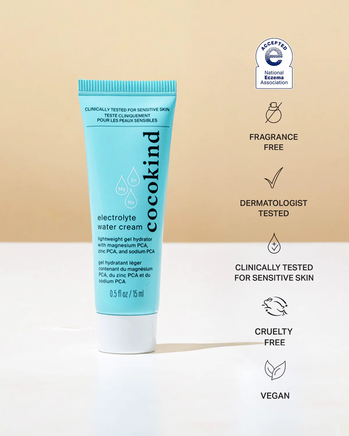 travel-size electrolyte water cream - Image 2