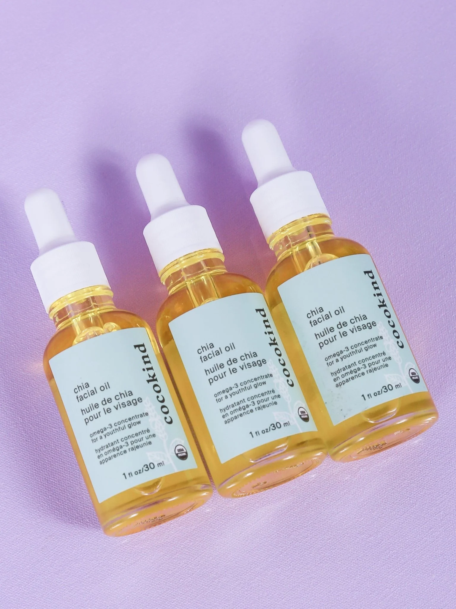 organic chia face oil - Image 3