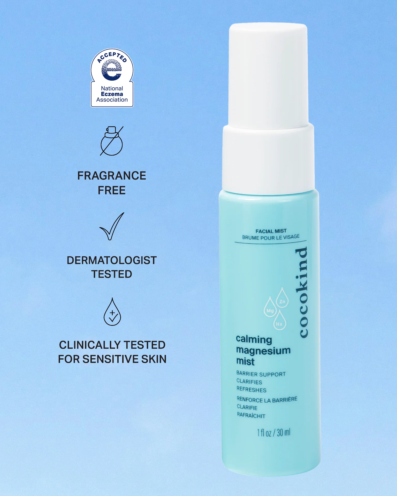travel-size calming magnesium mist - Image 2